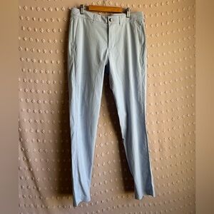 Lululemon‎ Men’s Commission Slim Fit Pant Ventlight Sz 31 Baby Blue
